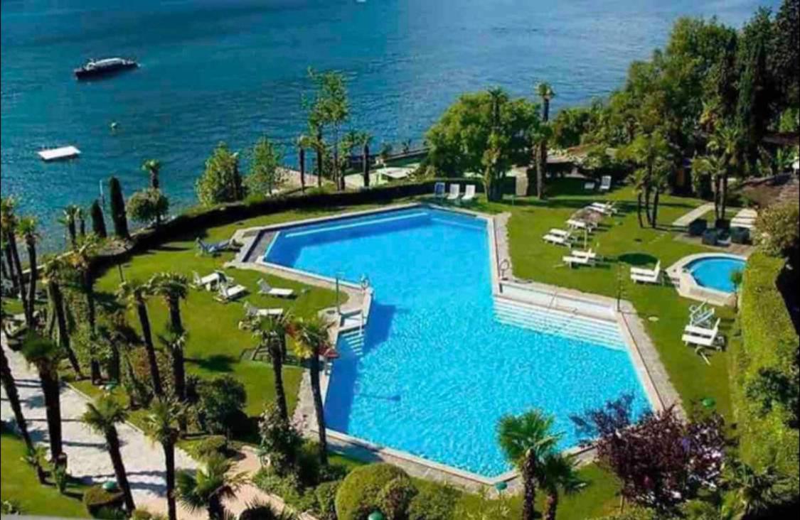 비소네 Holiday On The Lake Lugano 2 아파트 외부 사진