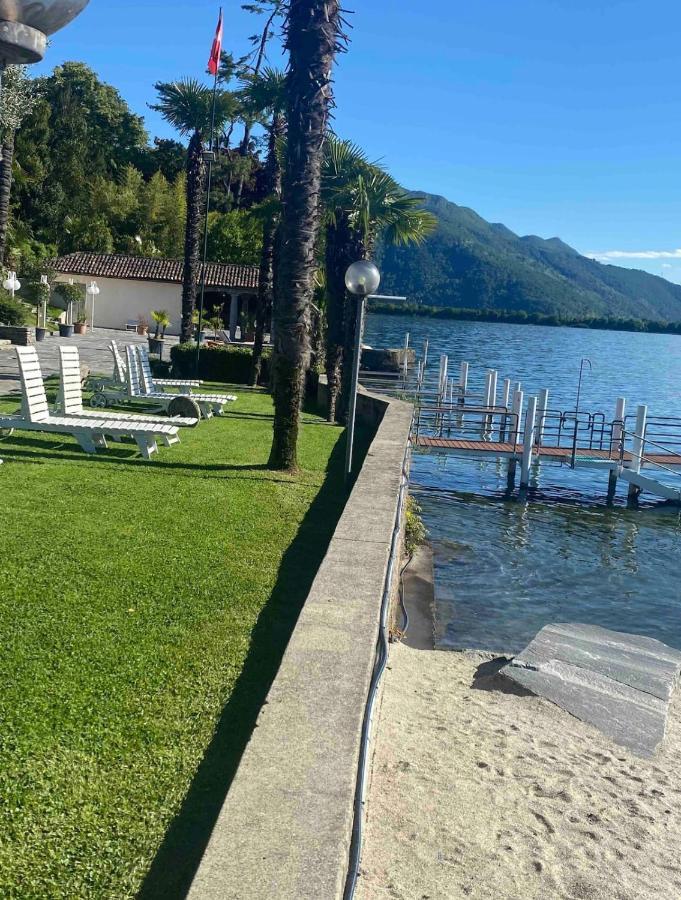 비소네 Holiday On The Lake Lugano 2 아파트 외부 사진