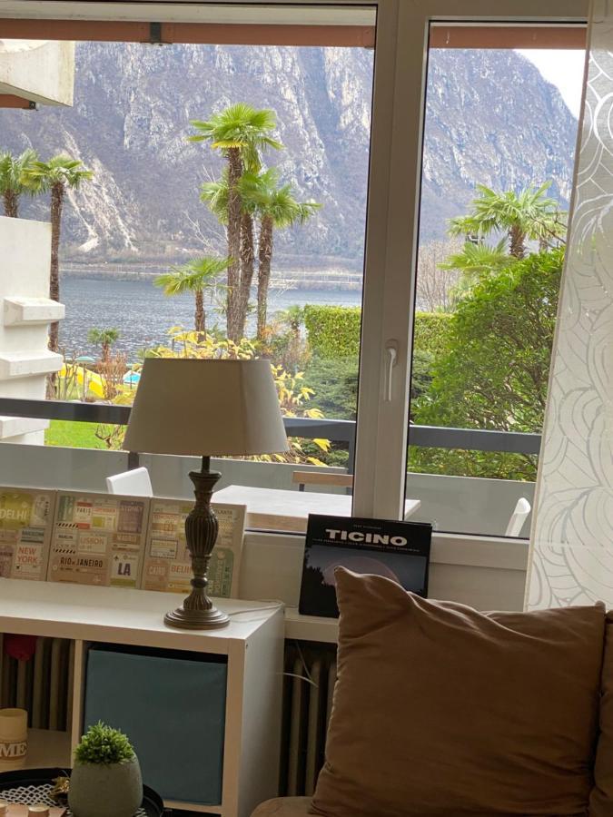 비소네 Holiday On The Lake Lugano 2 아파트 외부 사진