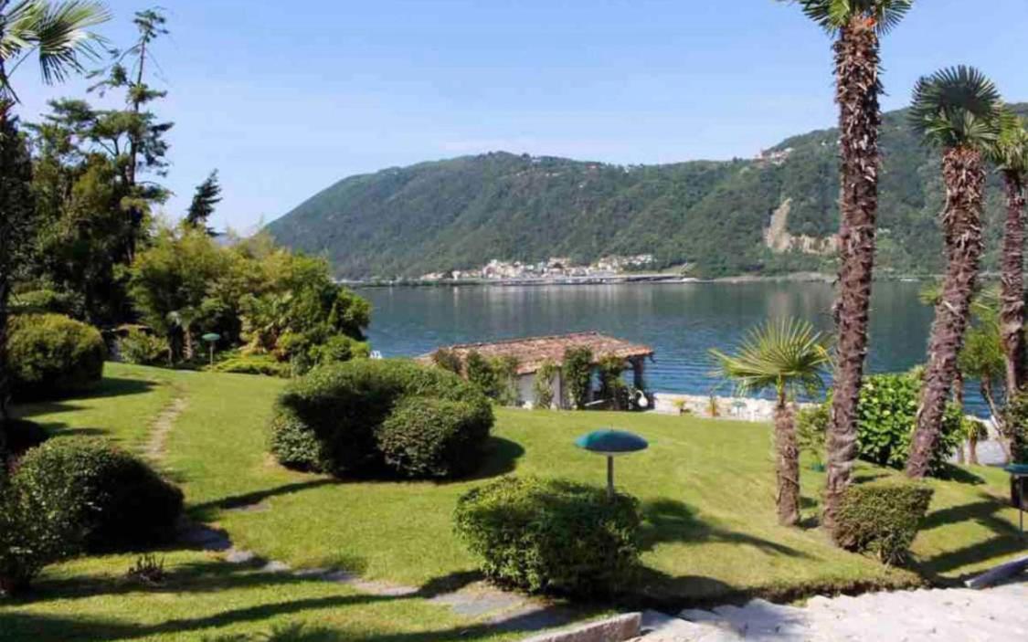 비소네 Holiday On The Lake Lugano 2 아파트 외부 사진